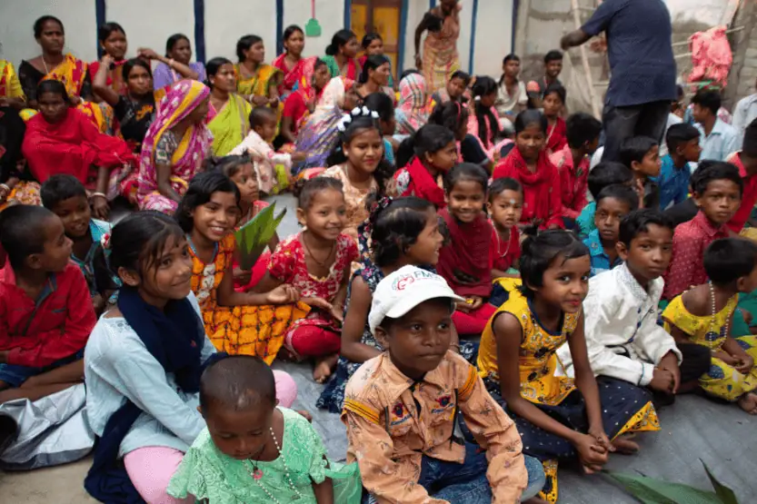 Schulprojekt in Talit, Indien